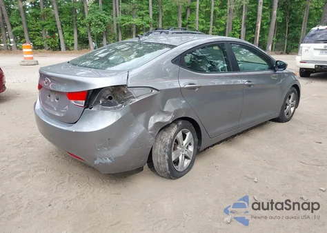 2012 Hyundai Elantra Gls (Ulsan Plant) из США, поврежденный, VIN KMHDH4AE9CU198677